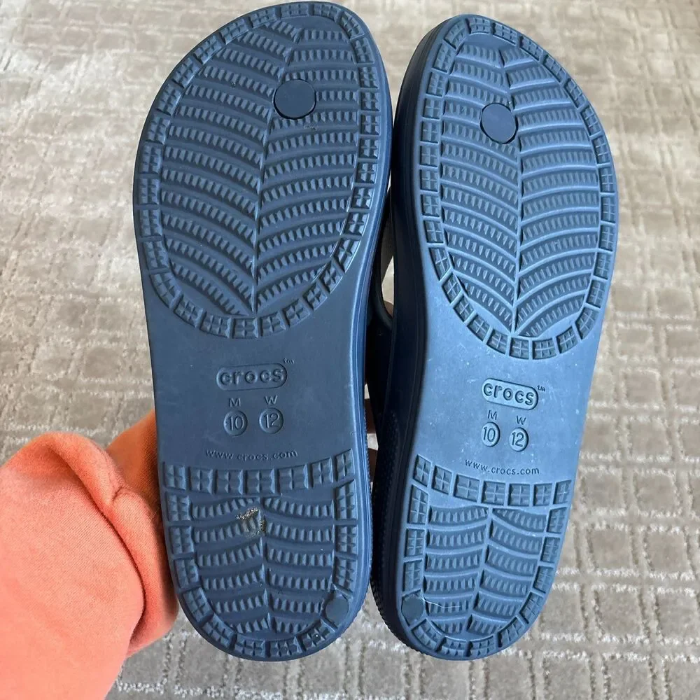 CROCS flip flops